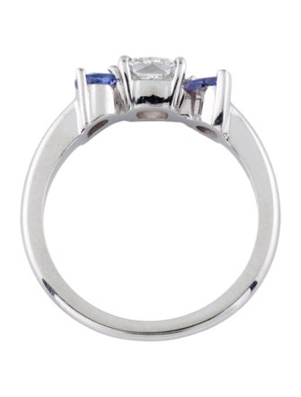 Ring 14K Tanzanite & Diamond Cocktail Ring