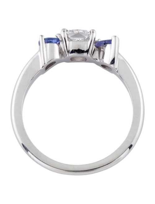 Ring 14K Tanzanite & Diamond Cocktail Ring