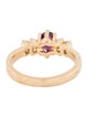 Ring Blu-Bell 14K Ruby & Diamond Cocktail Ring