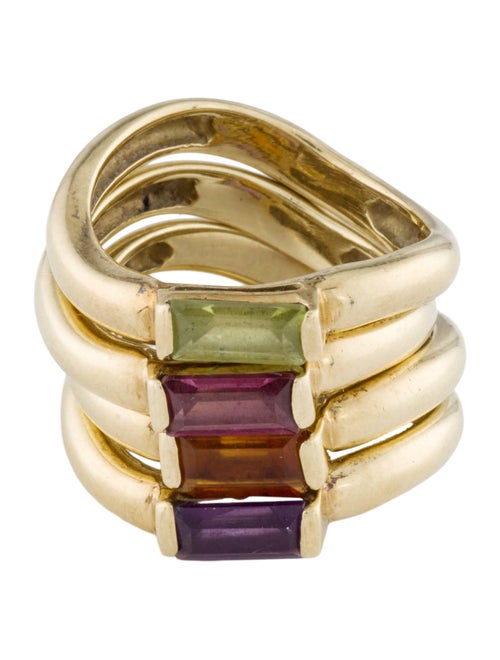 Ring 14K Multistone Ring Set