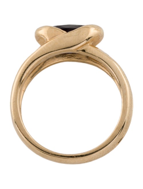 Ring 14K Iolite Cocktail Ring