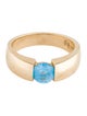 Ring 14K Topaz Cocktail Ring