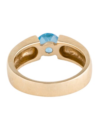 Ring 14K Topaz Cocktail Ring