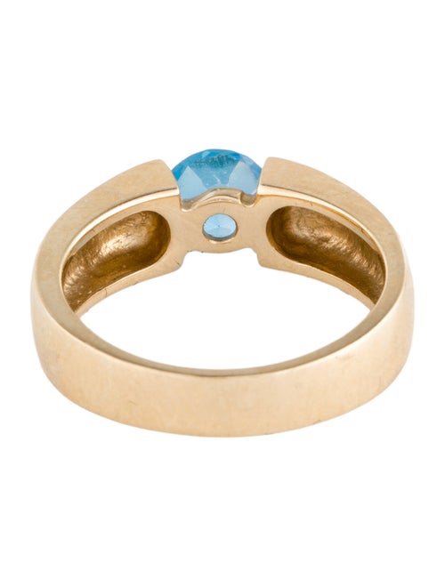 Ring 14K Topaz Cocktail Ring