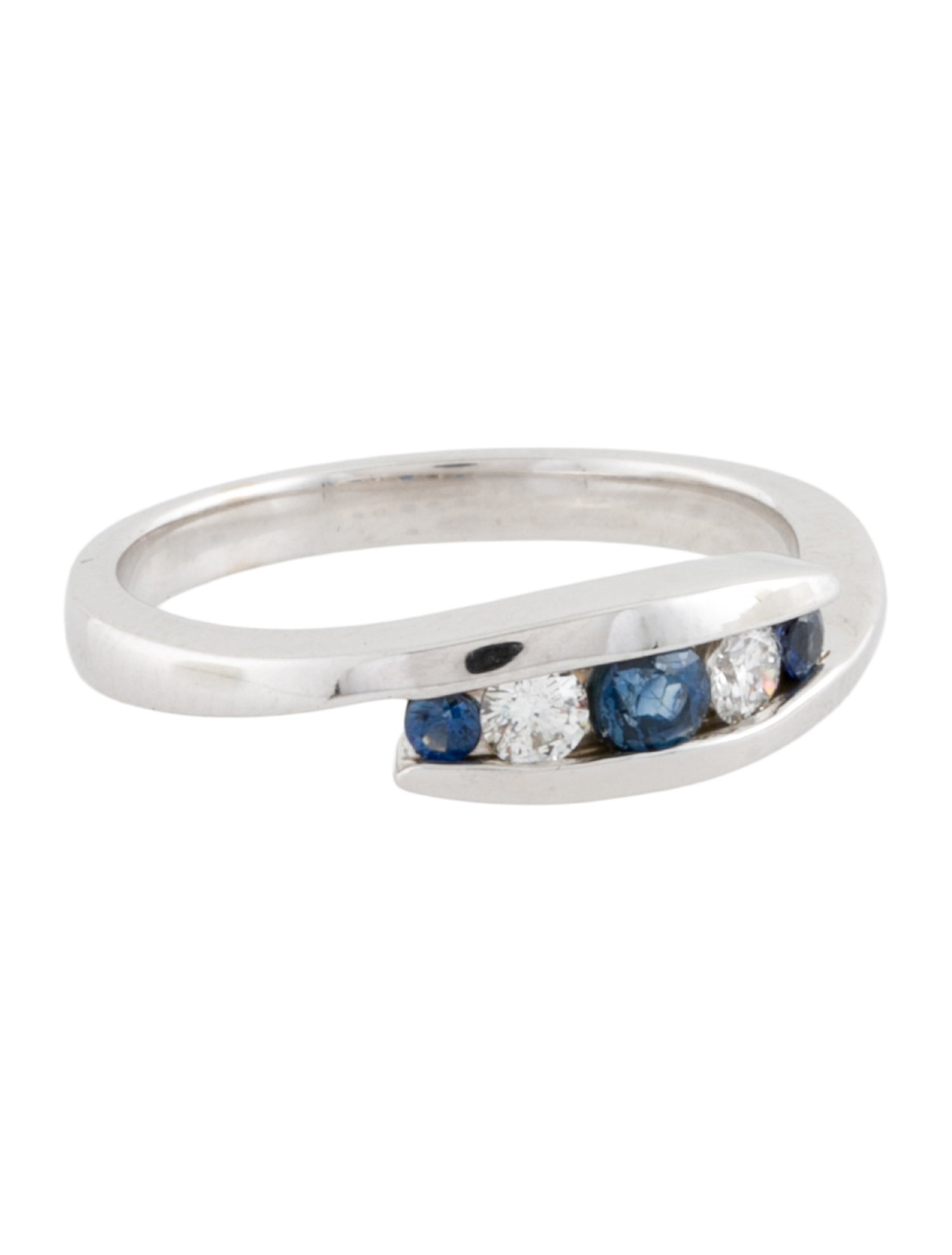Ring 14K Sapphire & Diamond