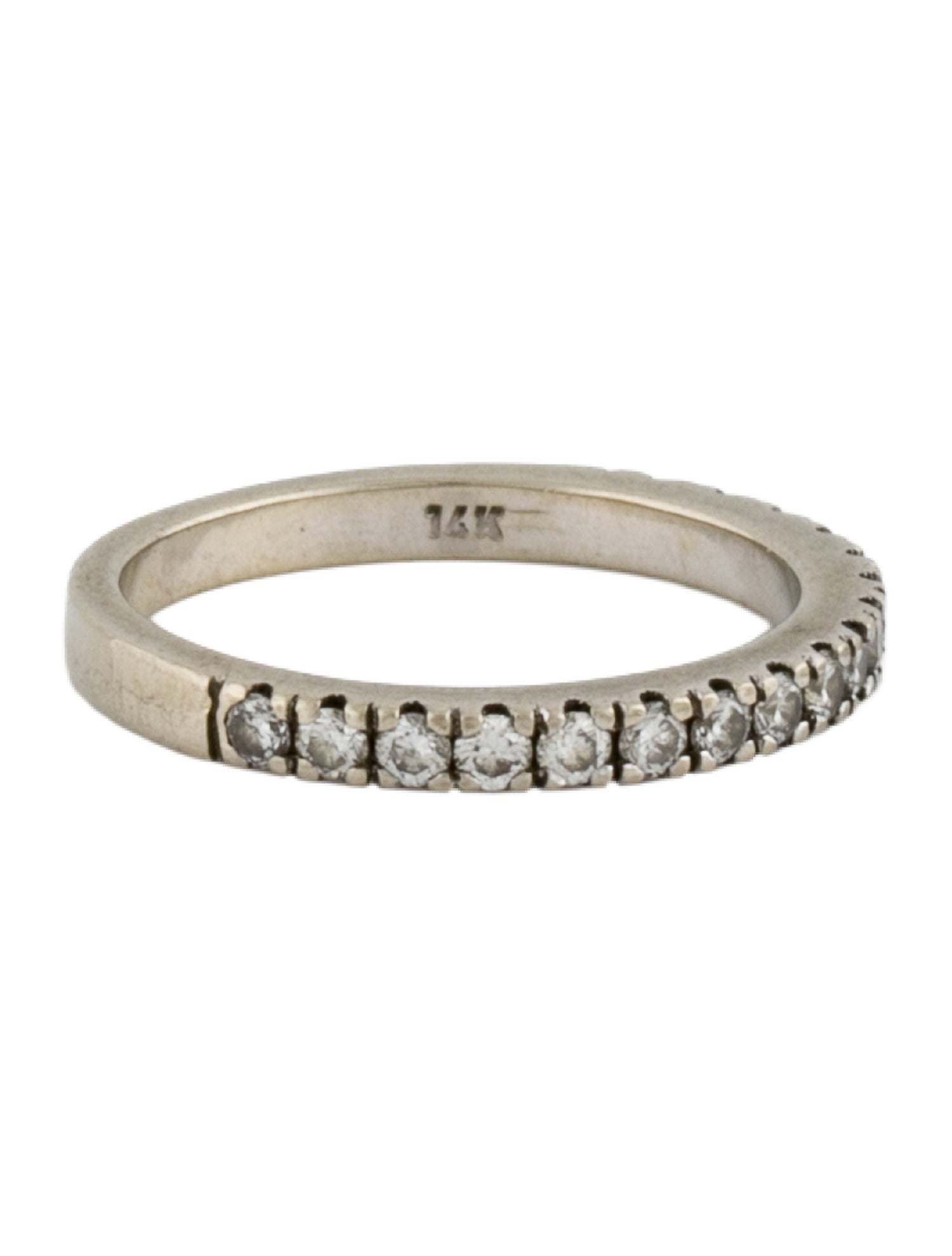 Ring 14K Diamond Half Eternity Band