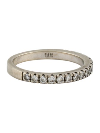 Ring 14K Diamond Half Eternity Band Ring