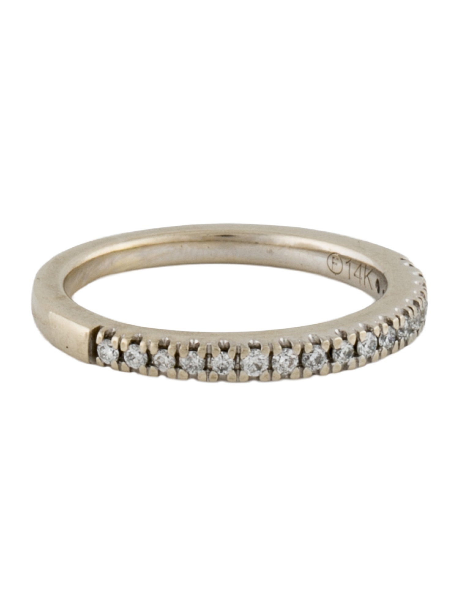 Ring 14K Diamond Half Eternity Band