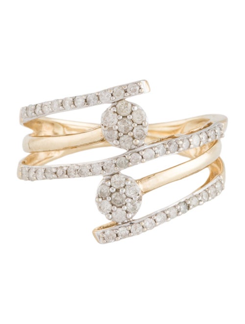 Ring 14K Diamond Cocktail Ring