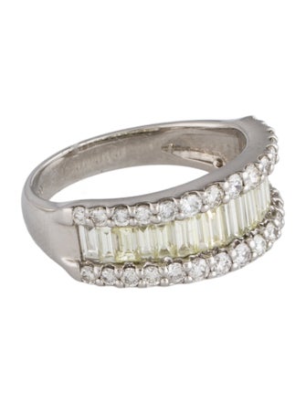 Ring Platinum 1.53ctw Diamond Band