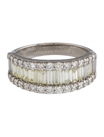 Ring Platinum 1.53ctw Diamond Band