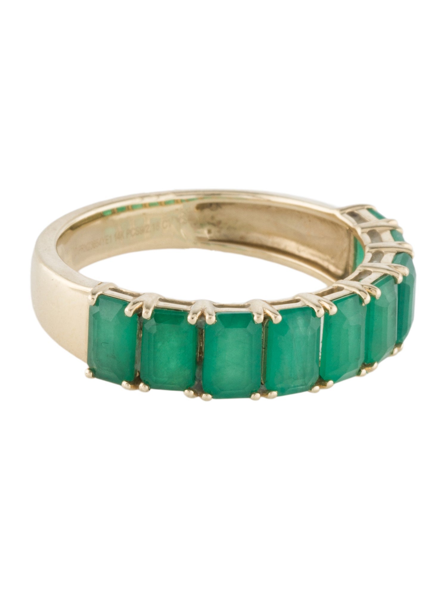 Ring 14K 1.80ctw Emerald Band