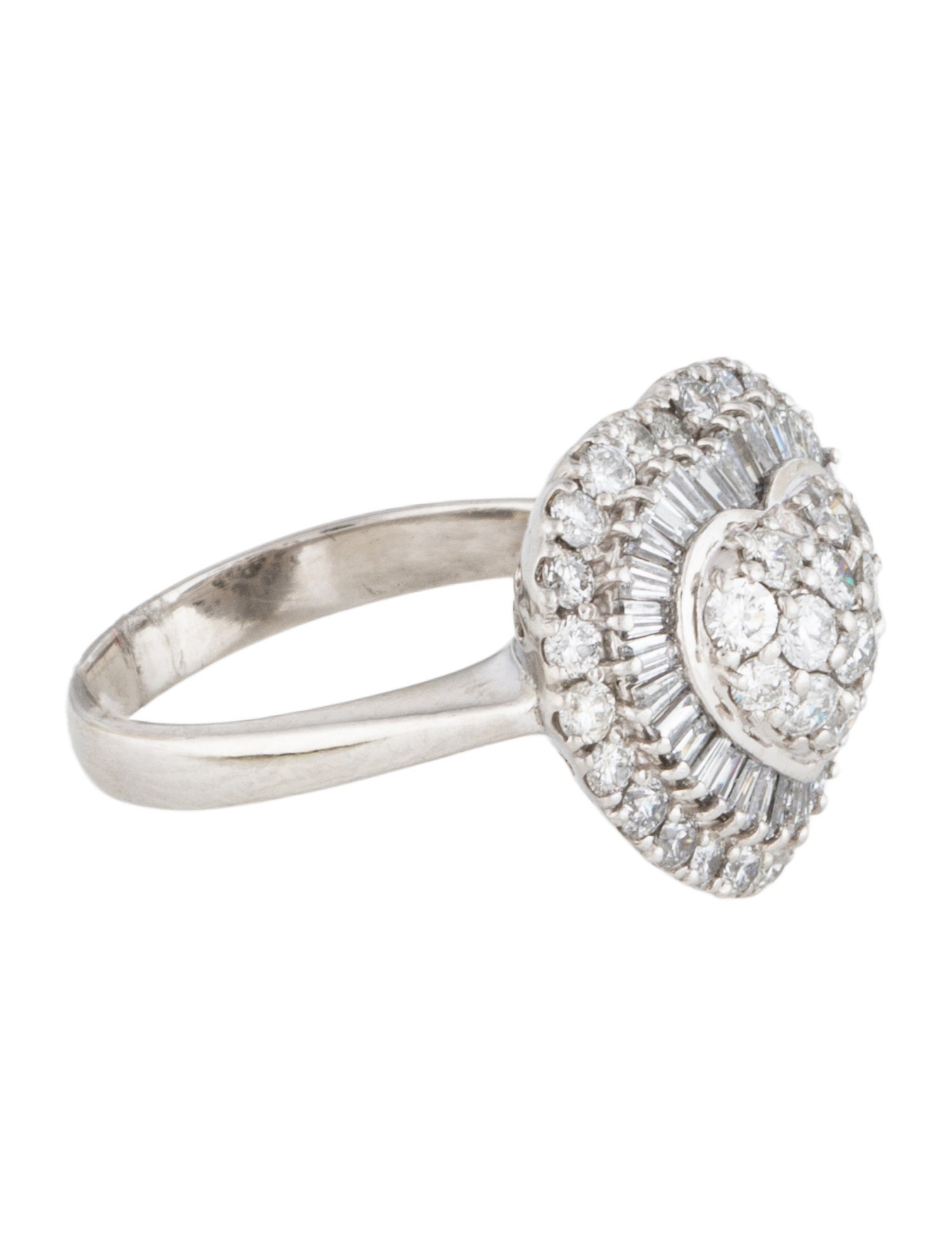 Ring Platinum 2.00ctw Diamond Cocktail