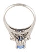 Ring Platinum 2.41ct Sapphire & Diamond Cocktail Ring