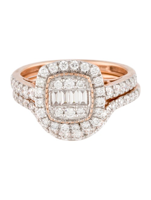 Ring 14K 1.00ctw Diamond Wedding Set