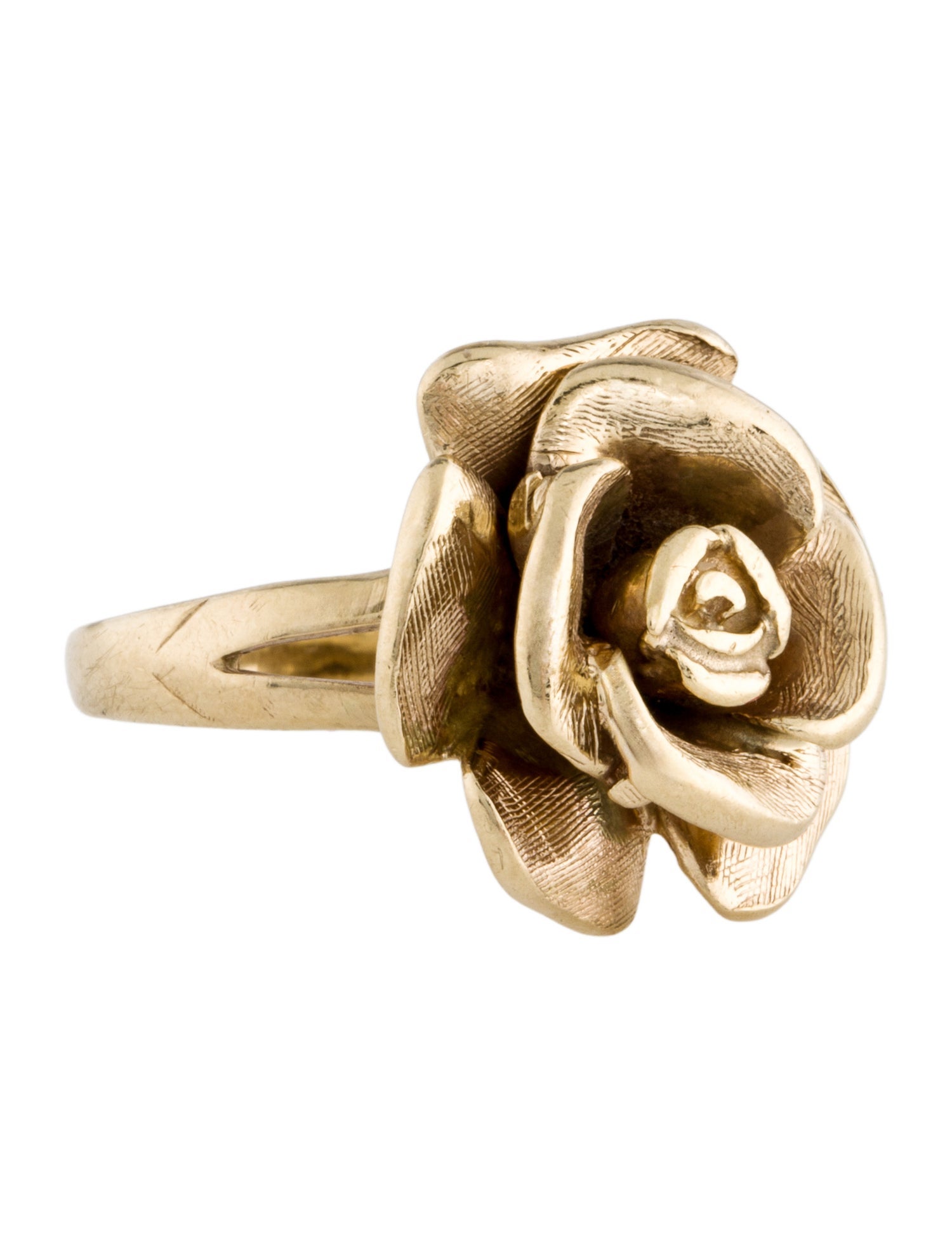 Ring 14K Rose Cocktail RIng