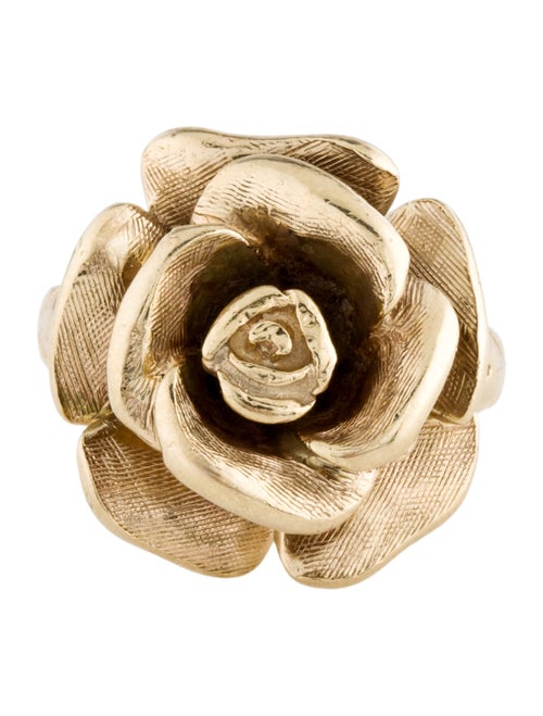 Ring 14K Rose Cocktail RIng