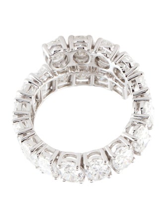 Ring 18K 10.51ctw Lab-Grown Diamond Band