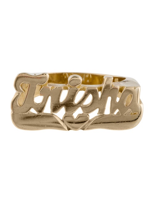 Ring 14K 'Trisha' Signet Ring