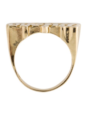 Ring 14K 'Trisha' Signet Ring