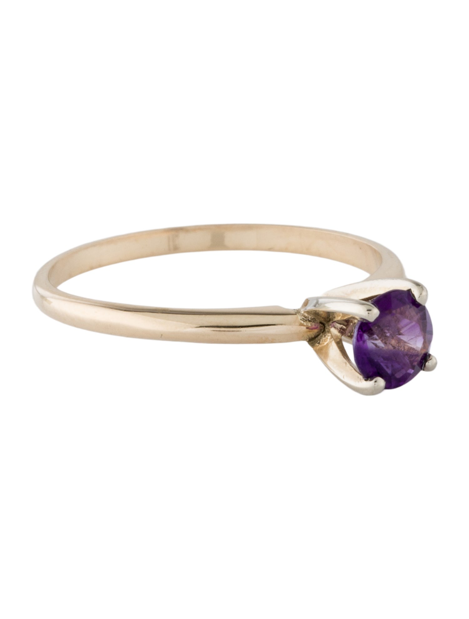 Ring 14K Amethyst Cocktail