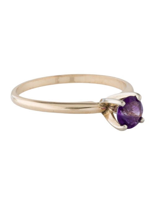 Ring 14K Amethyst Cocktail Ring