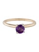 Ring 14K Amethyst Cocktail Ring