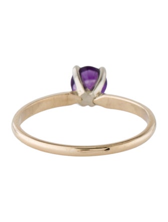 Ring 14K Amethyst Cocktail Ring