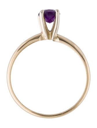 Ring 14K Amethyst Cocktail Ring