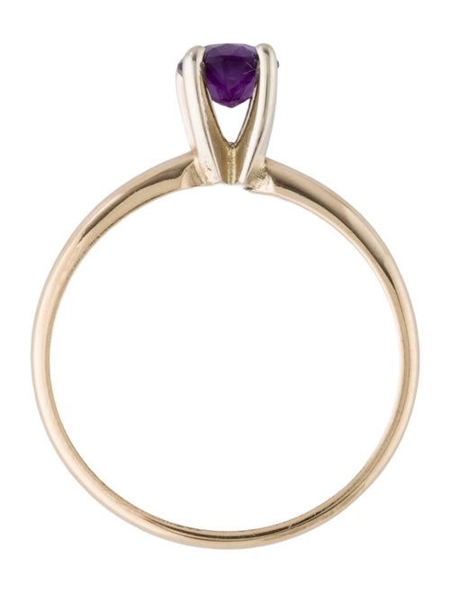 Ring 14K Amethyst Cocktail Ring