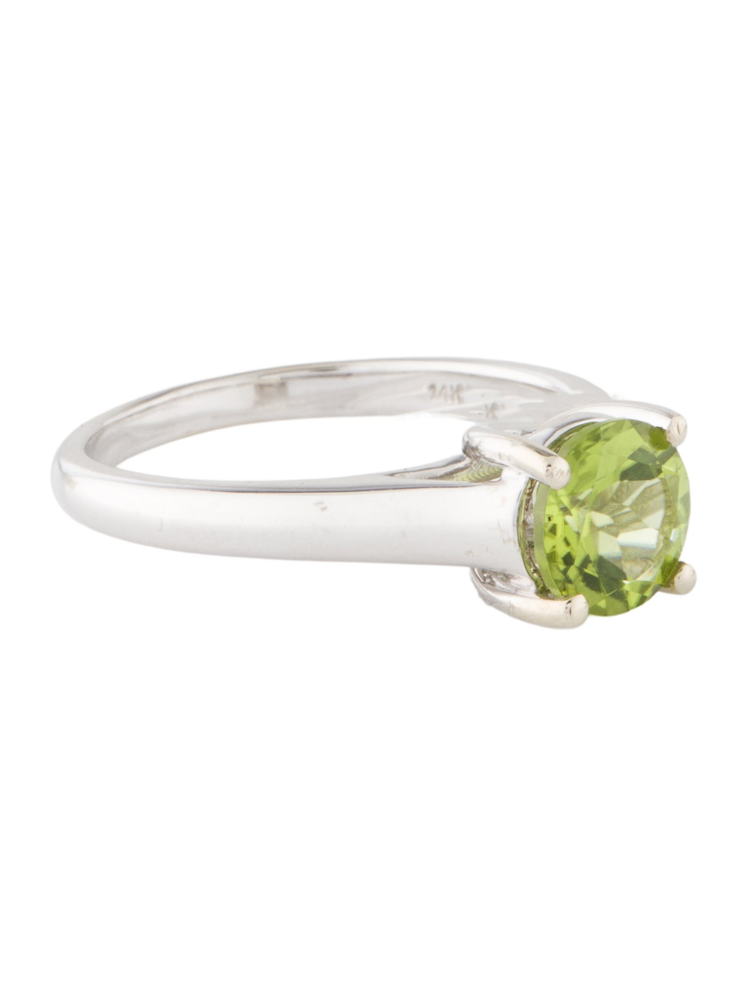 Ring 14K 1.31ct Peridot Cocktail