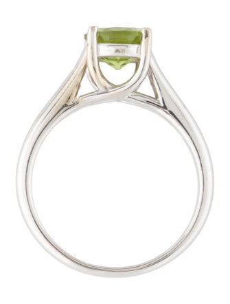 Ring 14K 1.31ct Peridot Cocktail Ring