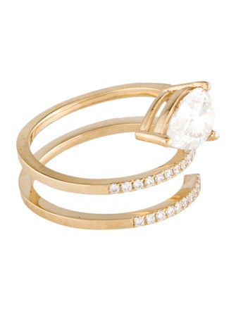 Ring 14K 1.75ctw Lab-Grown Diamond Cocktail Ring