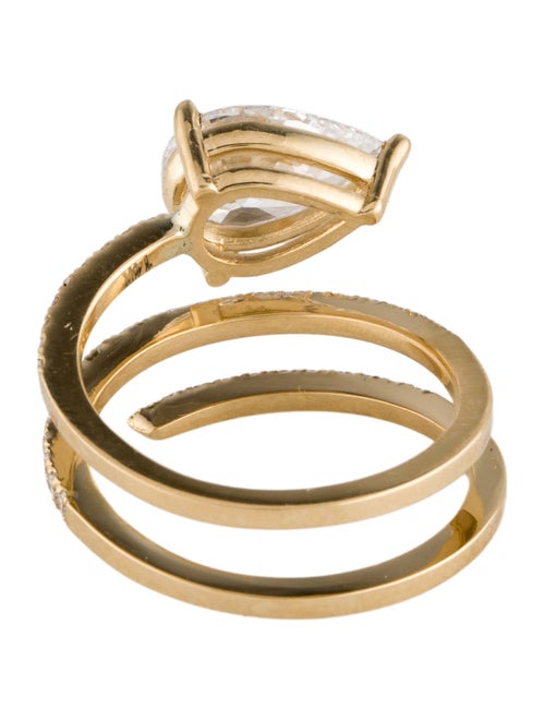 Ring 14K 1.75ctw Lab-Grown Diamond Cocktail Ring