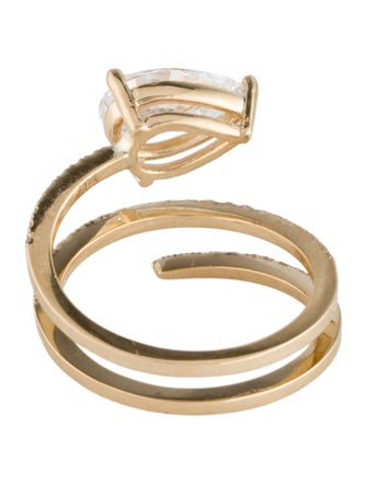 Ring 14K 1.75ctw Lab-Grown Diamond Cocktail Ring