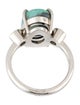 Ring Platinum 4.32ct Opal & Diamond Cocktail Ring