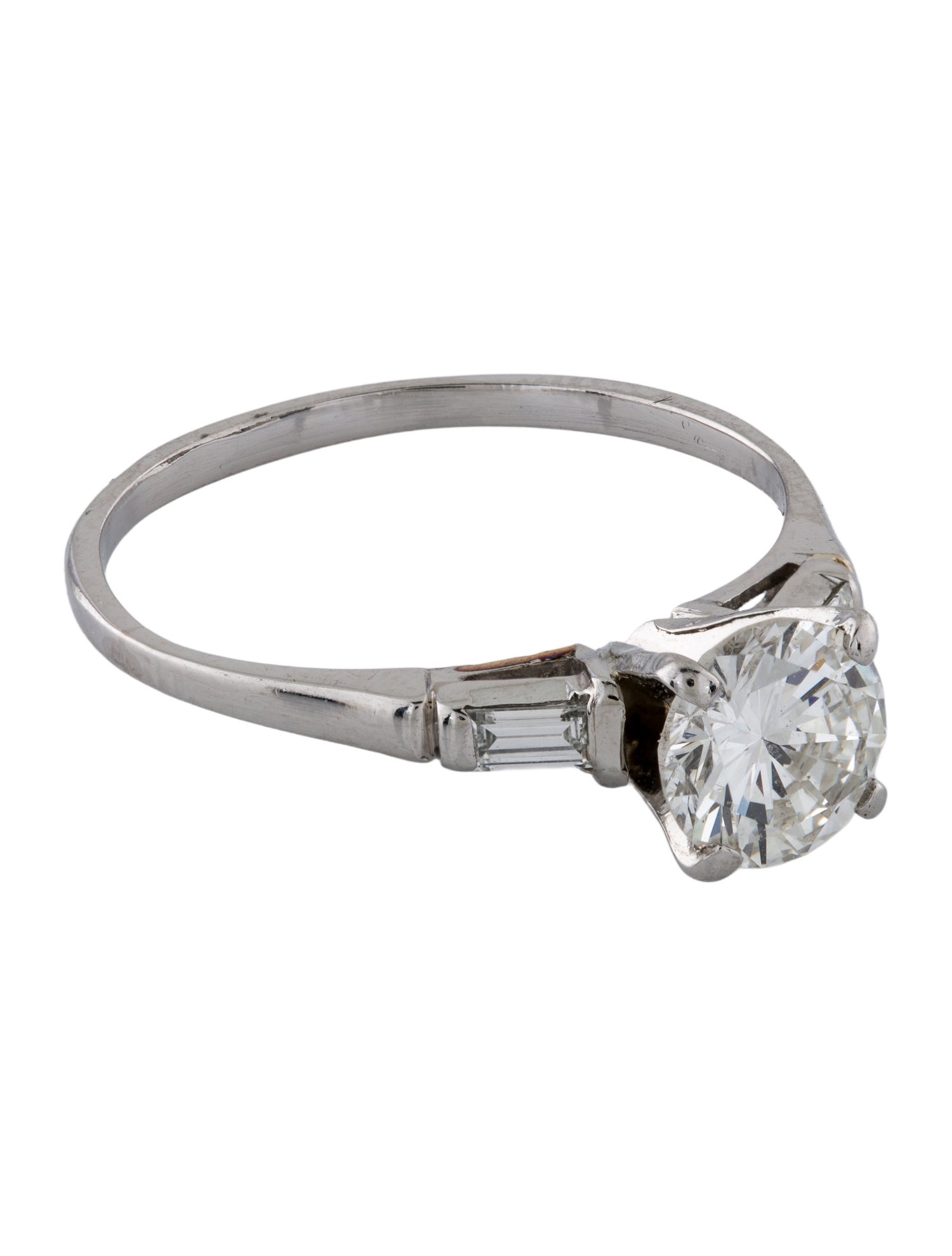 Ring Platinum Diamond Engagement