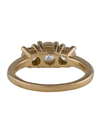 Ring 14K 1.18ctw Diamond Three Stone Ring