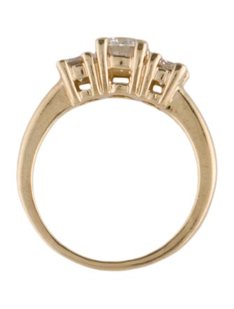 Ring 14K 1.18ctw Diamond Three Stone Ring