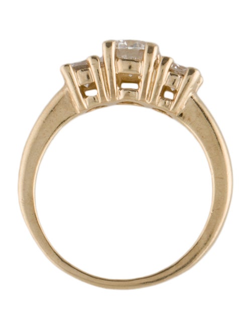 Ring 14K 1.18ctw Diamond Three Stone Ring
