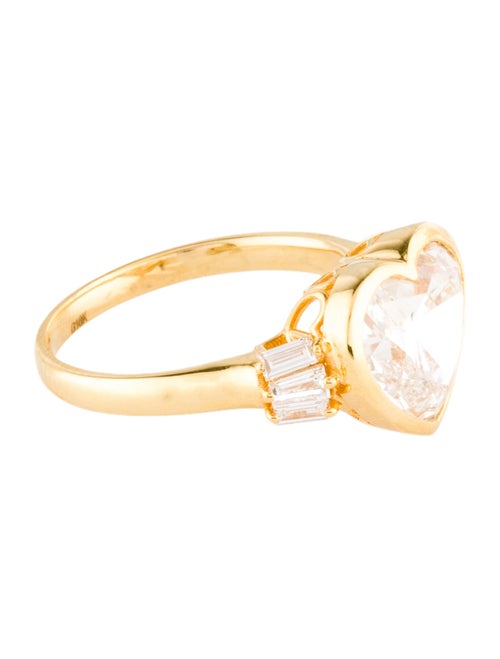 Ring 18K 3.83ct Lab-Grown Diamond Cocktail Ring