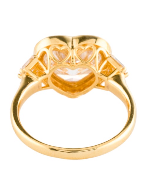 Ring 18K 3.83ct Lab-Grown Diamond Cocktail Ring