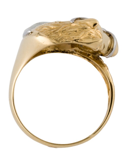 Ring Diamond Horse Head Cocktail Ring