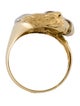 Ring Diamond Horse Head Cocktail Ring