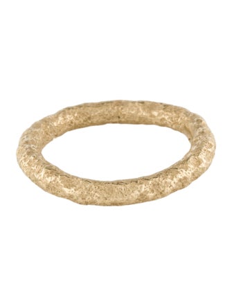 Ring 14K Rustic Textured Band