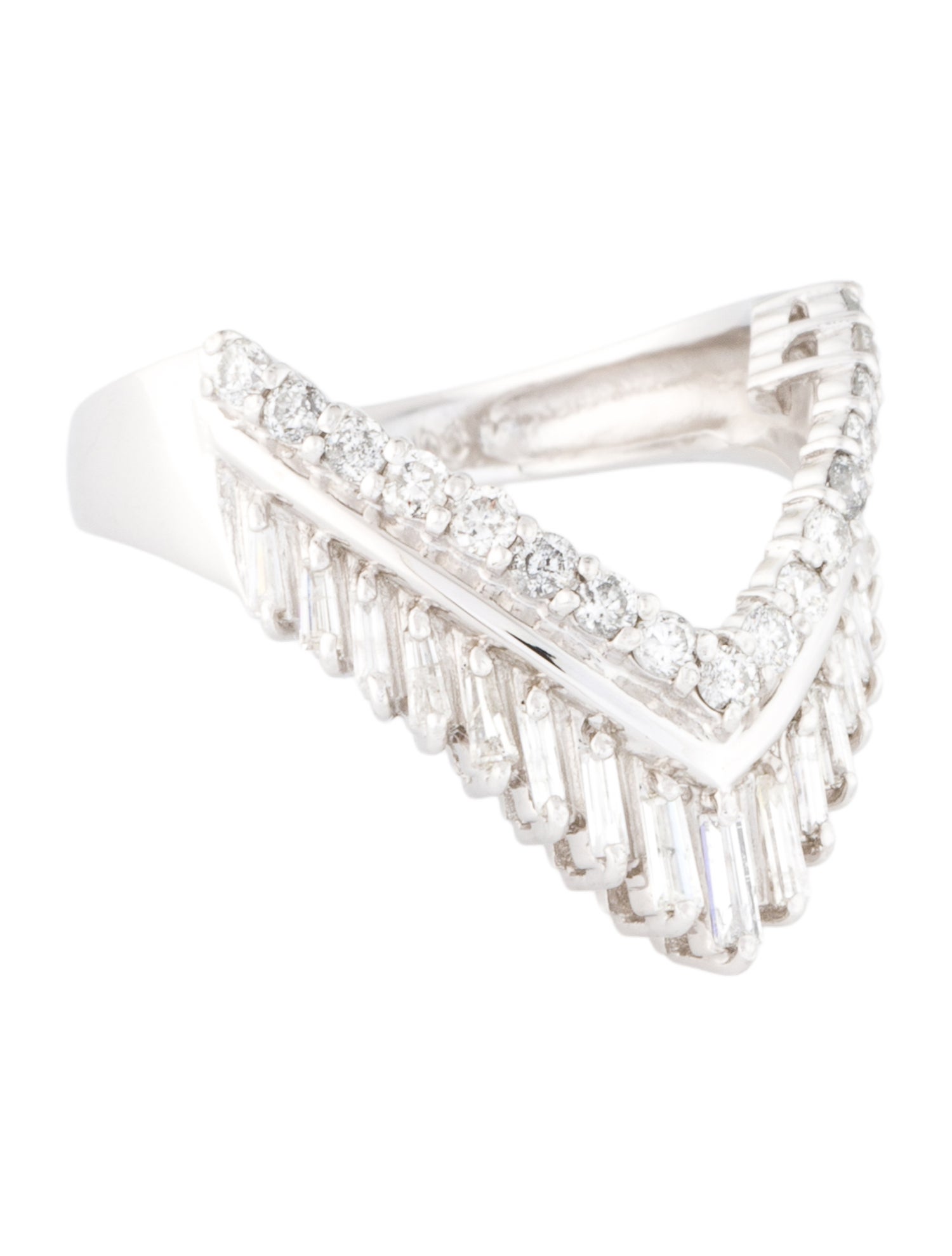 Ring Platinum 1.00ctw Diamond Cocktail Ring