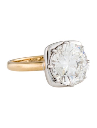Ring 14K 5.02ct Lab-Grown Diamond Engagement Ring