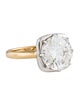 Ring 14K 5.02ct Lab-Grown Diamond Engagement Ring
