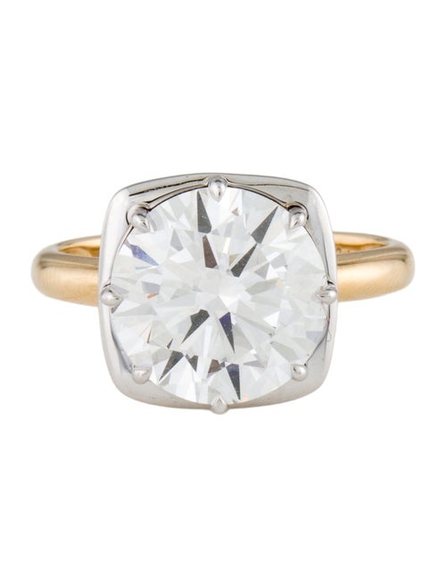 Ring 14K 5.02ct Lab-Grown Diamond Engagement Ring