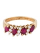 Ring 18K Ruby & Diamond Ring
